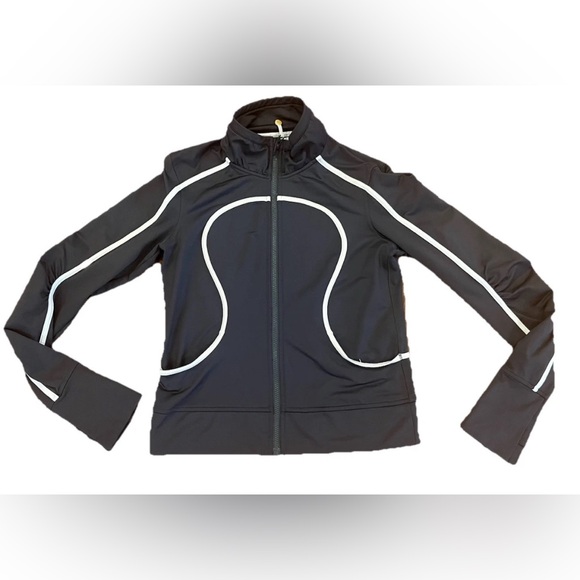 Lululemon Define Jacket Coat Training Stripe Gray Womens Small - Picture 1 of 11